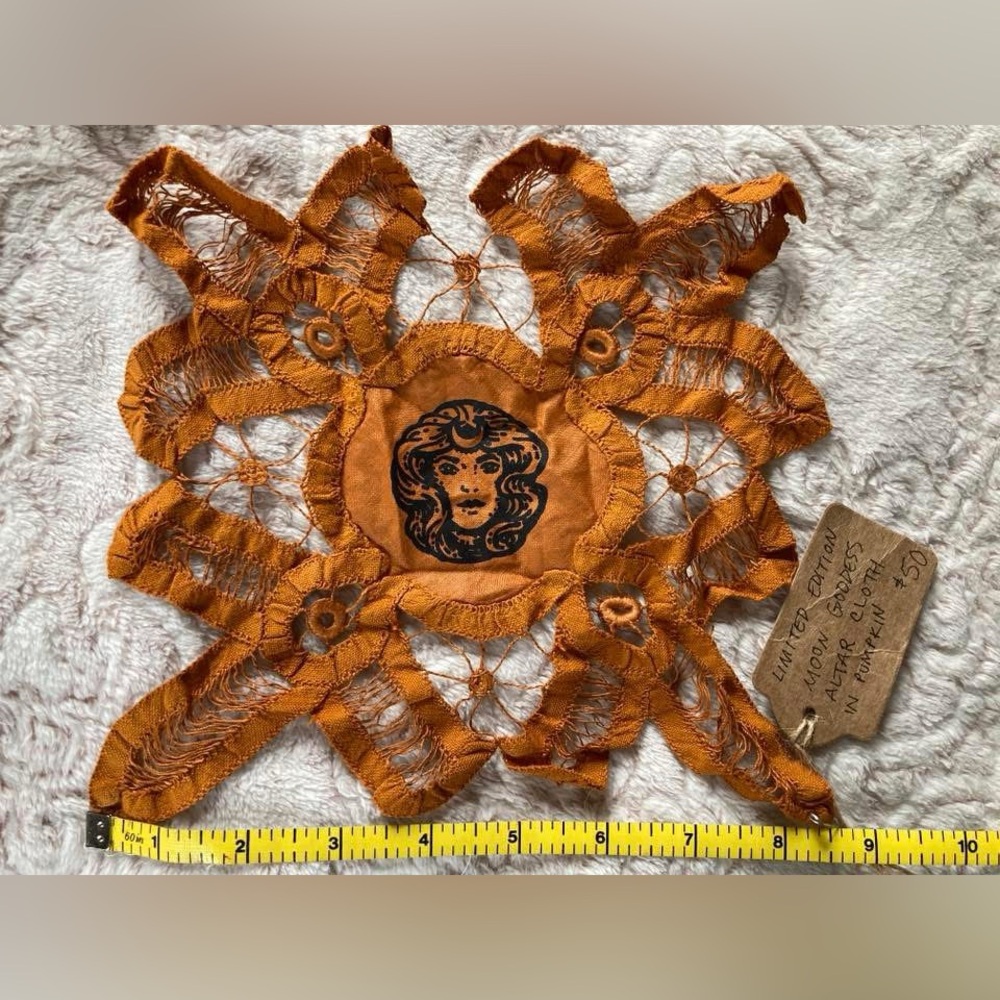 🌙BRAND NEW WITH TAG Small LE Moon Goddess Altar Cloth🌙